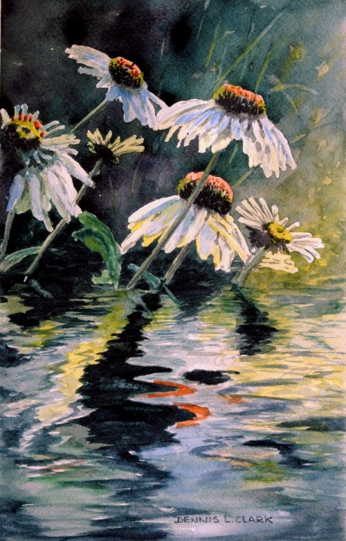 how to paint flower